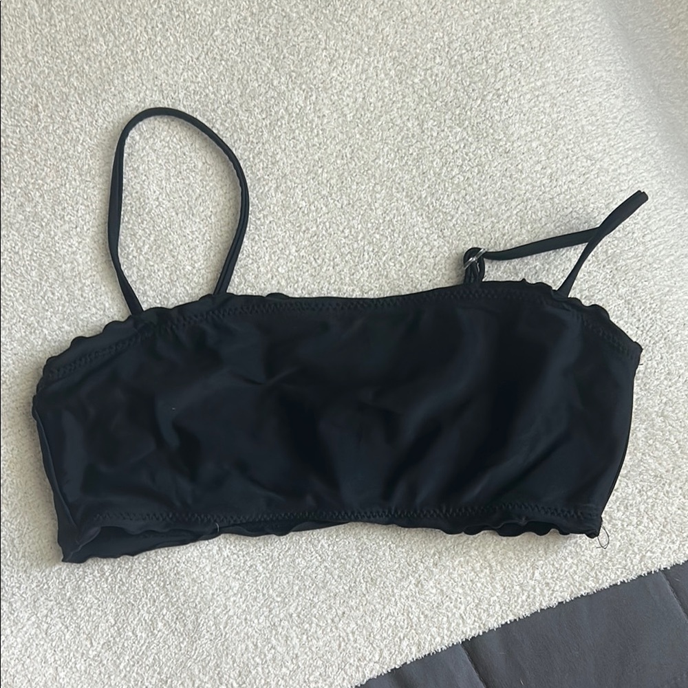 Black Swim Top